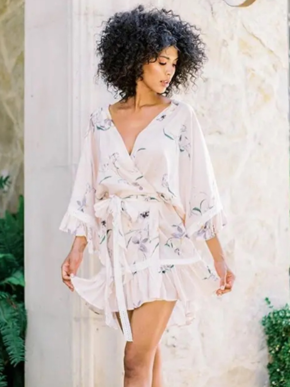Pretty Plum Sugar Robe